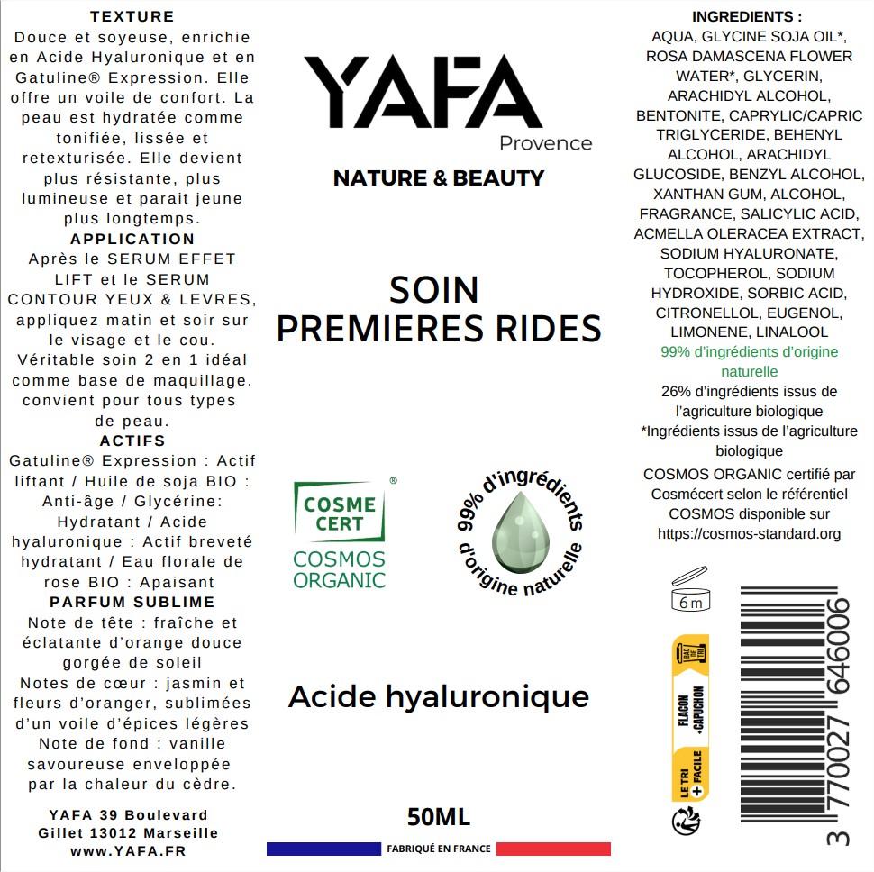 Soin Premières Rides